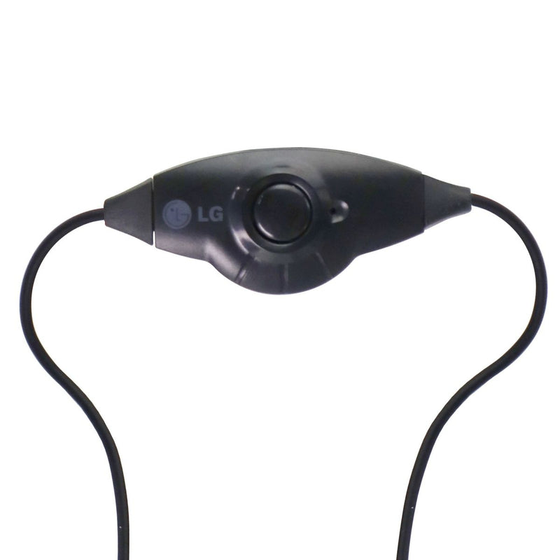 LG 2.5mm Mono Headset with Microphone and Call/Answer Button - Black SGEY0003221