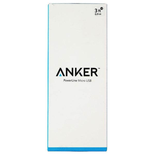 Anker PowerLine Micro USB Cable (3FT) - Black - Anker - Simple Cell Shop, Free shipping from Maryland!