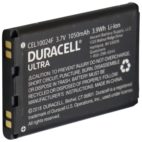 Duracell Ultra 3.7V Rechargeable 1050mAh Battery - Black (CEL110024F) - Duracell - Simple Cell Shop, Free shipping from Maryland!