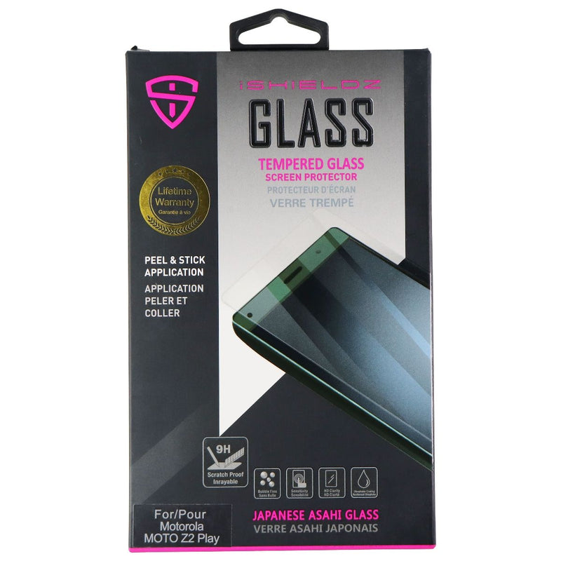 iShieldz Asahi Tempered Glass Screen Protector for Motorola Moto Z2 Play - Clear - iShieldz - Simple Cell Shop, Free shipping from Maryland!