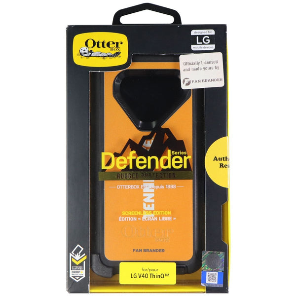 OtterBox Defender Case and Holster for LG V40 ThinQ - Black/Tennessee Orange - OtterBox - Simple Cell Shop, Free shipping from Maryland!