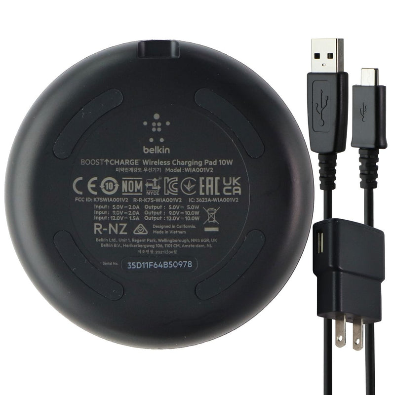 Belkin BoostCharge Wireless 10W Charging Pad - Black  (WIA001V2) - Belkin - Simple Cell Shop, Free shipping from Maryland!