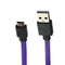 Ventev 3-Foot ChargeSync (Micro-USB) to USB Flat Tangle-Free Cable - Purple - Ventev - Simple Cell Shop, Free shipping from Maryland!