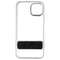 AQA Hard Protective Case with Kickstand for iPhone 13 / 14 - Clear / Silver - AQA - Simple Cell Shop, Free shipping from Maryland!