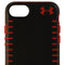 Under Armour Grip Series Hybrid Case for Apple iPhone 8 7 6s - Black / Red - Under Armour - Simple Cell Shop, Free shipping from Maryland!