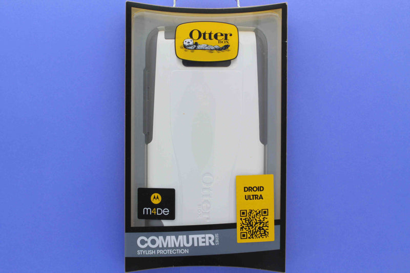OtterBox Commuter Case for Motorola Droid Ultra White/Gray * Cover OEM Original - OtterBox - Simple Cell Shop, Free shipping from Maryland!