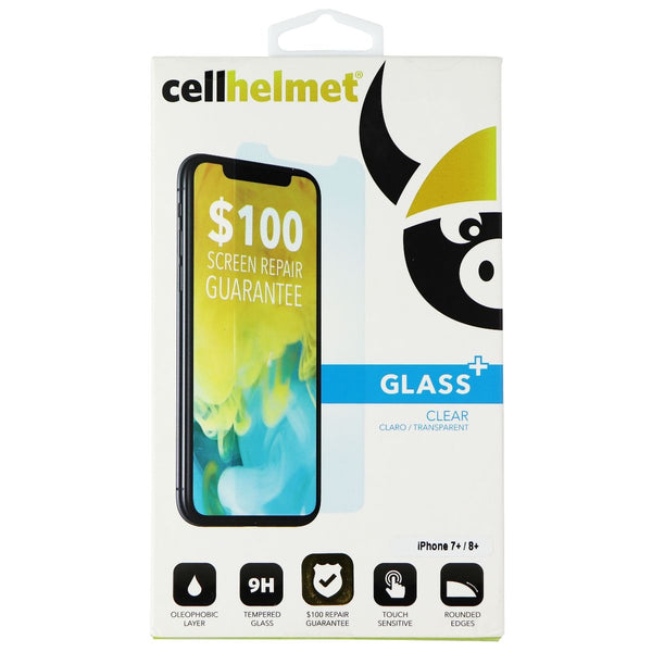 CellHelmet (Glass+) Clear Screen Protector for Apple iPhone 8 Plus/7 Plus - CellHelmet - Simple Cell Shop, Free shipping from Maryland!