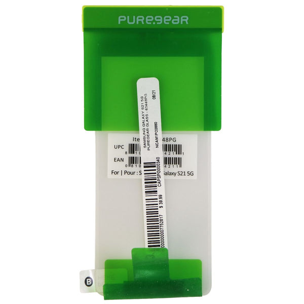 PureGear Tempered Glass Screen for Samsung Galaxy S21 5G - Clear BULK 63448PG - PureGear - Simple Cell Shop, Free shipping from Maryland!