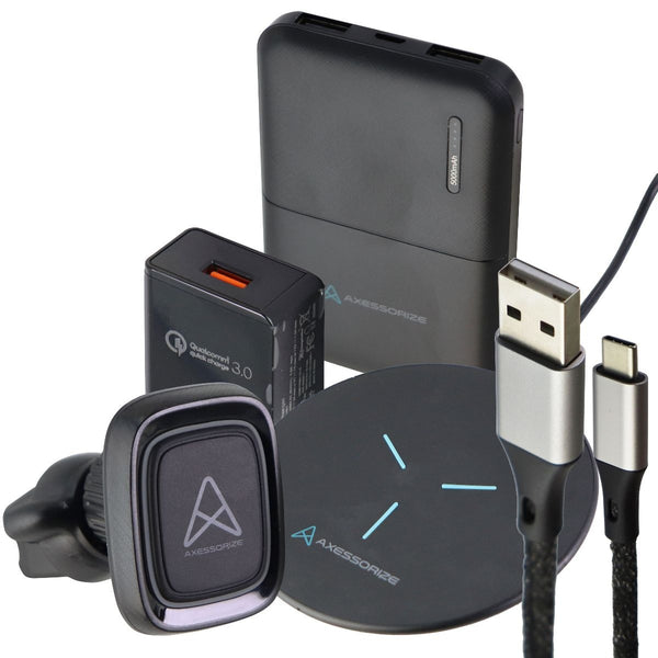 Axessorize/LG Wireless Charger, Car Mount, USB-C Cable, and Battery Pack Bundle - Axessorize - Simple Cell Shop, Free shipping from Maryland!