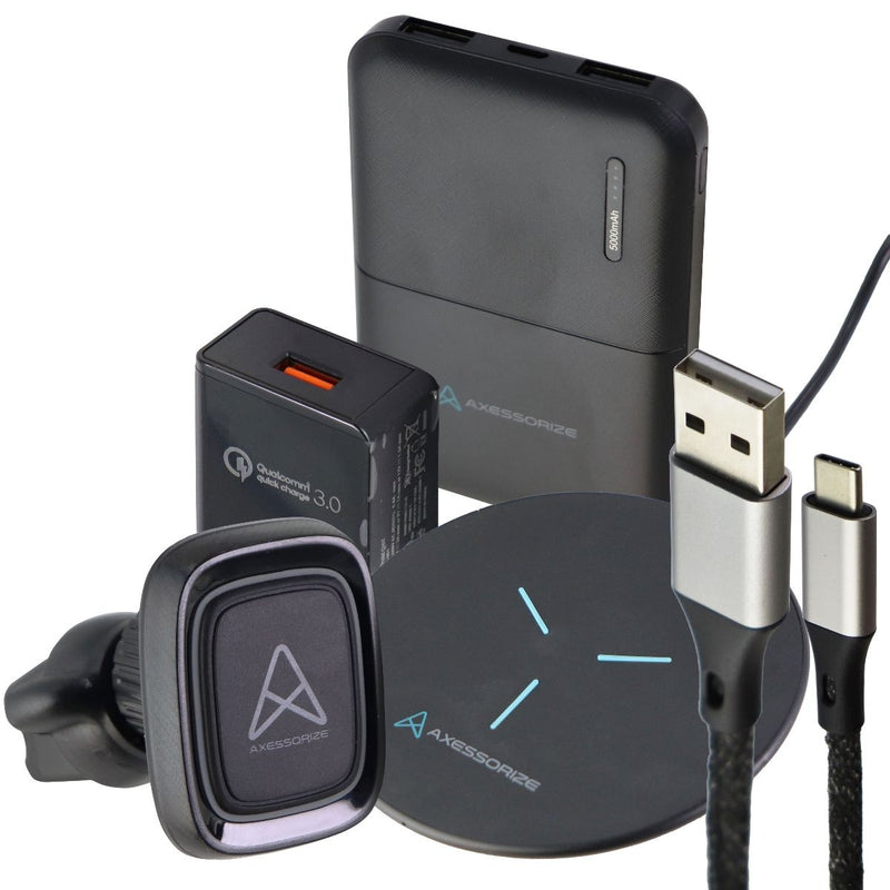 Axessorize/LG Wireless Charger, Car Mount, USB-C Cable, and Battery Pack Bundle - Axessorize - Simple Cell Shop, Free shipping from Maryland!