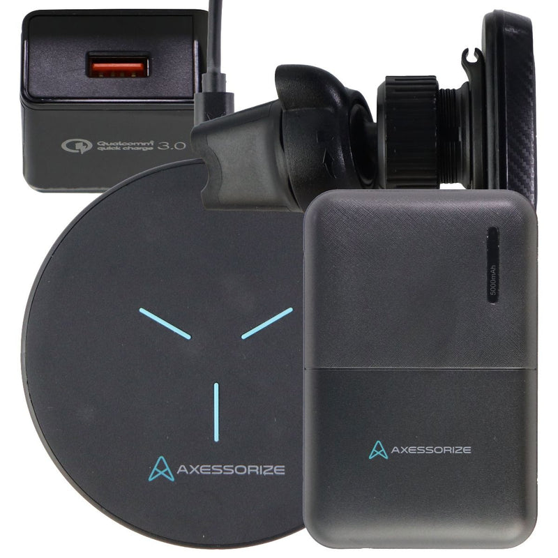 Axessorize/LG Wireless Charger, Car Mount, USB-C Cable, and Battery Pack Bundle - Axessorize - Simple Cell Shop, Free shipping from Maryland!