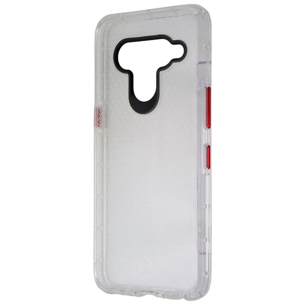 Nimbus9 Phantom 2 Series Flexible Gel Case for LG V50 ThinQ - Clear / Red - Nimbus9 - Simple Cell Shop, Free shipping from Maryland!