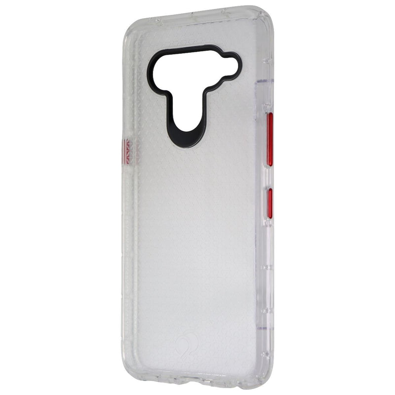 Nimbus9 Phantom 2 Series Flexible Gel Case for LG V50 ThinQ - Clear / Red - Nimbus9 - Simple Cell Shop, Free shipping from Maryland!