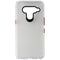Nimbus9 Phantom 2 Series Flexible Gel Case for LG V50 ThinQ - Clear / Red - Nimbus9 - Simple Cell Shop, Free shipping from Maryland!