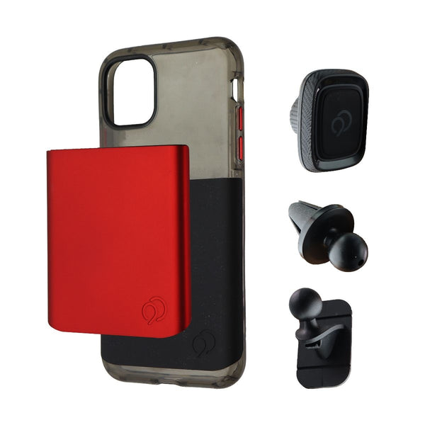 Nimbus9 Ghost 2 Pro Series Case for iPhone 11 Pro Max / Xs Max - Clear/Black/Red - Nimbus9 - Simple Cell Shop, Free shipping from Maryland!