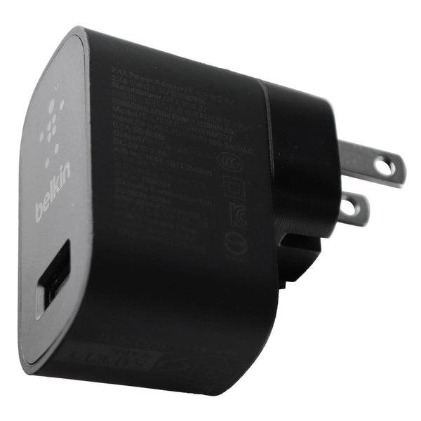 Belkin (12-Watt) 2.4-Amp Single USB Universal Home Charger - Black (F8M731dqBLK) - Belkin - Simple Cell Shop, Free shipping from Maryland!
