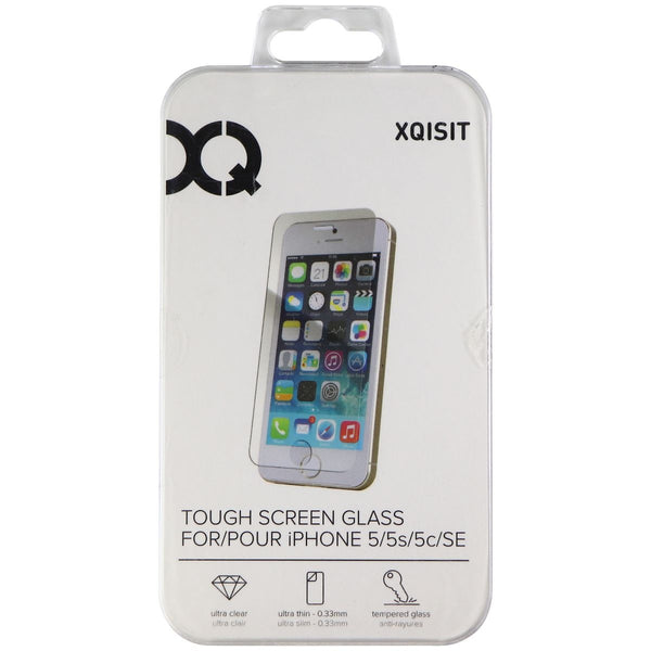 Xqisit Tough Screen Glass for Apple iPhone 5 / 5s / 5c / SE (1st Gen) - Clear - Xqisit - Simple Cell Shop, Free shipping from Maryland!