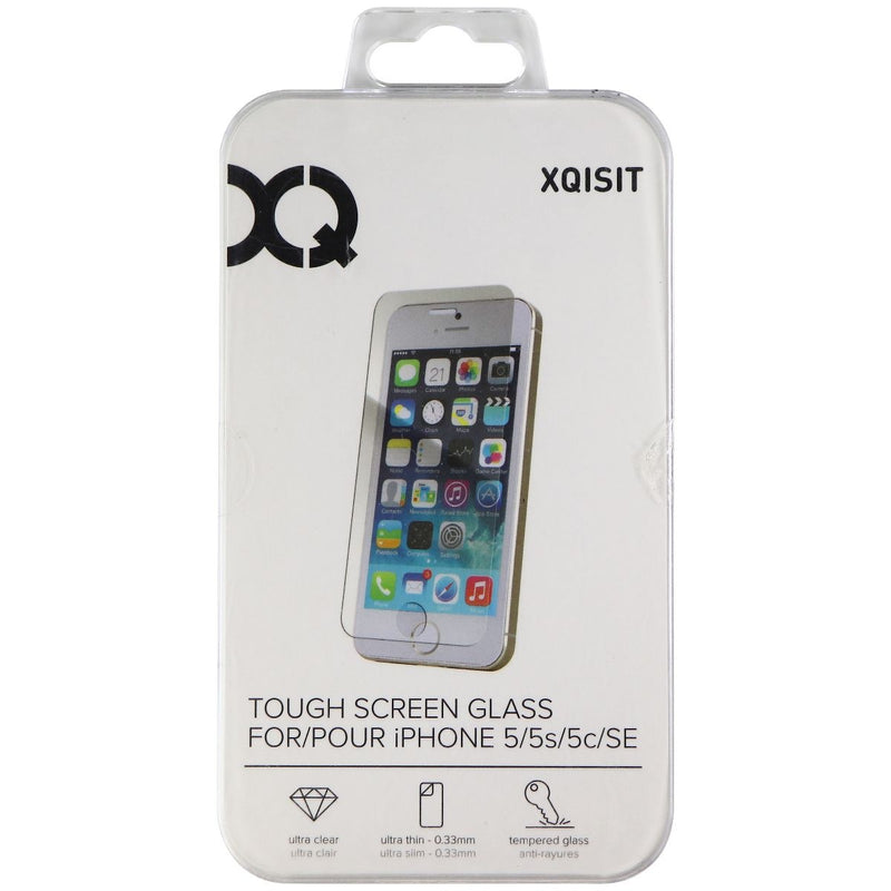Xqisit Tough Screen Glass for Apple iPhone 5 / 5s / 5c / SE (1st Gen) - Clear - Xqisit - Simple Cell Shop, Free shipping from Maryland!