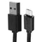 Tzumi extra short (4-inch) Braided Micro-USB to USB Cable/Adapter - Black - TZUMI - Simple Cell Shop, Free shipping from Maryland!
