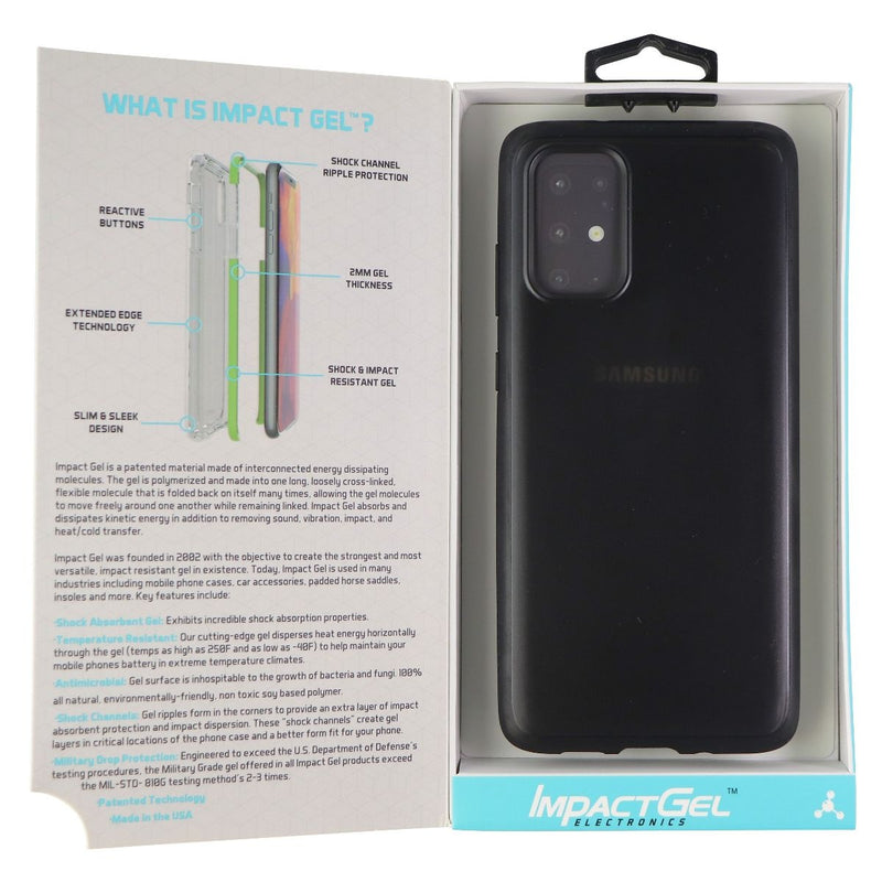 Impact Gel Crusader Chroma Series Case for Samsung Galaxy S20+ (Plus) - Black - Impact Gel - Simple Cell Shop, Free shipping from Maryland!