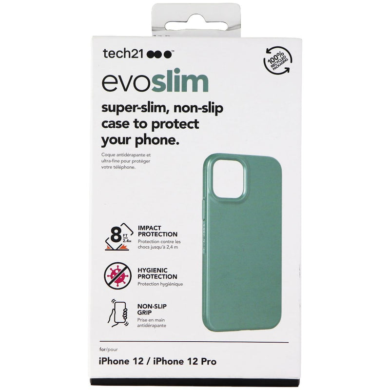 Tech21 Evo Slim Series Case for Apple iPhone 12 Pro & iPhone 12 - Midnight Green - Tech21 - Simple Cell Shop, Free shipping from Maryland!