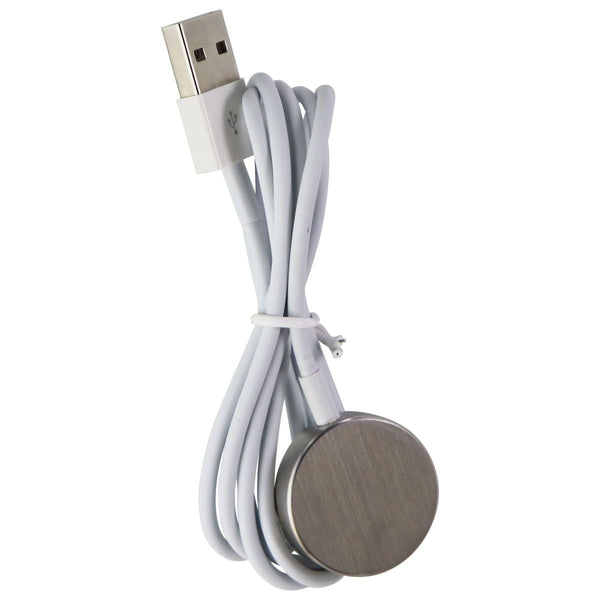 Basic (3.3-Ft) Magnetic USB Charger for Apple Watch All Series - White/Silver - Unbranded - Simple Cell Shop, Free shipping from Maryland!