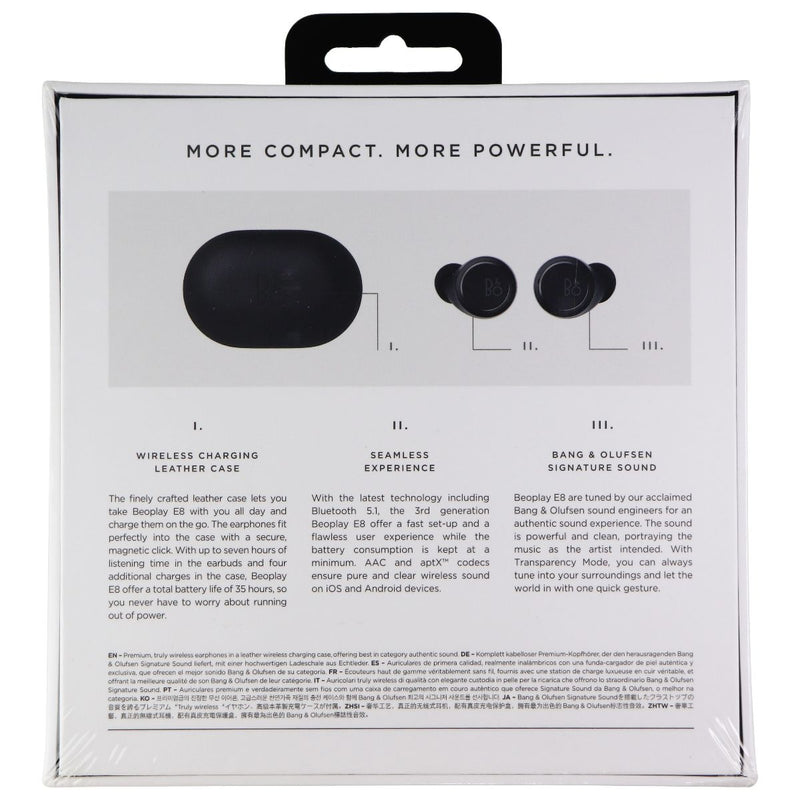 Bang & Olufsen Beoplay E8 3rd Gen Wireless In-Ear Bluetooth Earphones - Black - Bang & Olufsen - Simple Cell Shop, Free shipping from Maryland!