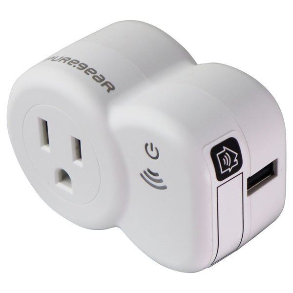 PureGear PureSwitch Wireless Wi-Fi Smart Plug for Remote Switching - White - PureGear - Simple Cell Shop, Free shipping from Maryland!