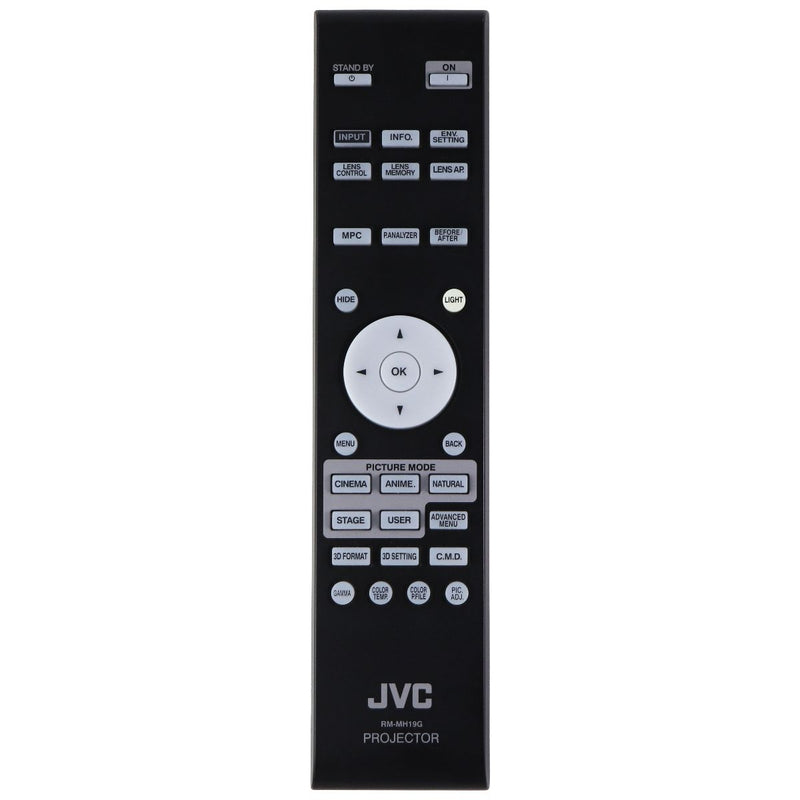JVC Remote Control (RM-MH19G) for Select JVC Projectors - Black - JVC - Simple Cell Shop, Free shipping from Maryland!
