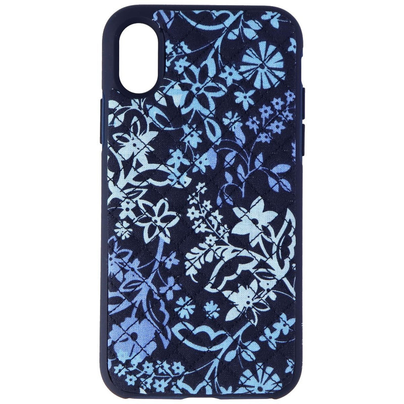 Vera Bradley Quilted Inlay Case for Apple iPhone X - Java Floral Blue - Vera Bradley - Simple Cell Shop, Free shipping from Maryland!