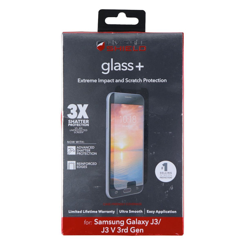 ZAGG (Glass+) Tempered Glass for Samsung Galaxy J3 / J3 V (3rd Gen) - Clear - Zagg - Simple Cell Shop, Free shipping from Maryland!