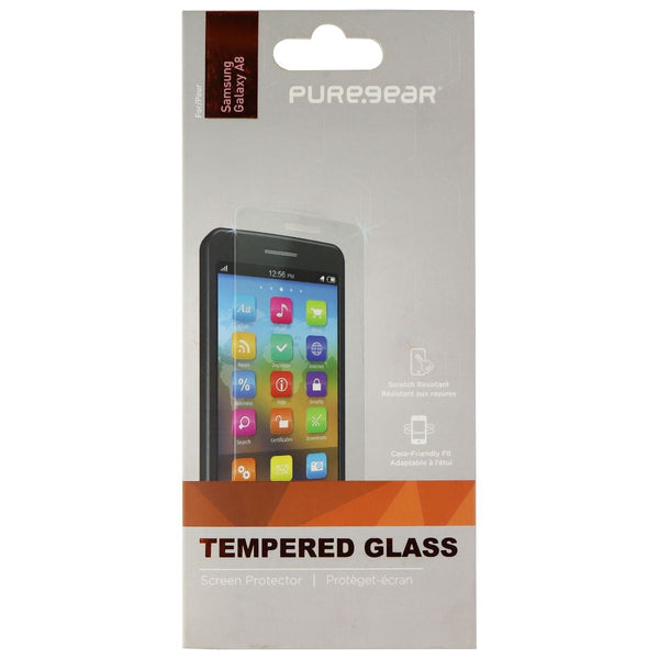 PureGear Tempered Glass Screen Protector for Samsung Galaxy A8 - Clear - PureGear - Simple Cell Shop, Free shipping from Maryland!
