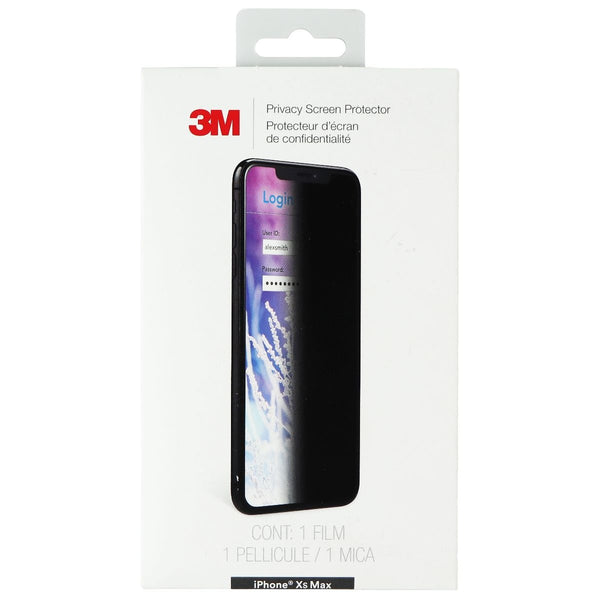 3M Privacy Screen Protector for Apple iPhone Xs Max - Clear / Tinted - 3M - Simple Cell Shop, Free shipping from Maryland!