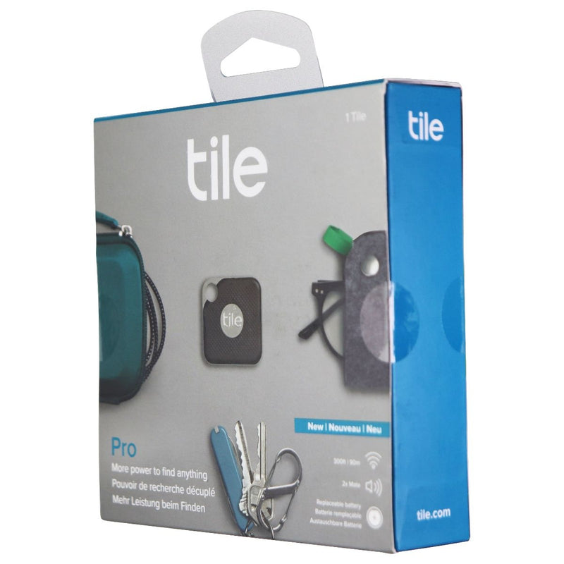 Tile Pro (2018) - 1 Pack - Keychain with GPS App Tracking - Black - Tile - Simple Cell Shop, Free shipping from Maryland!