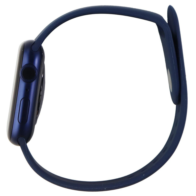 Apple Watch Series 6 (GPS Only) - 44mm Blue Aluminum/Blue Sport Band (