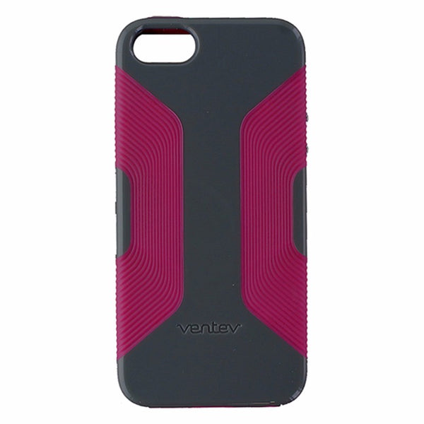 Ventev Ergo Series Hybrid Hardshell Case for iPhone 5/5s/SE - Gray / Pink - Ventev - Simple Cell Shop, Free shipping from Maryland!