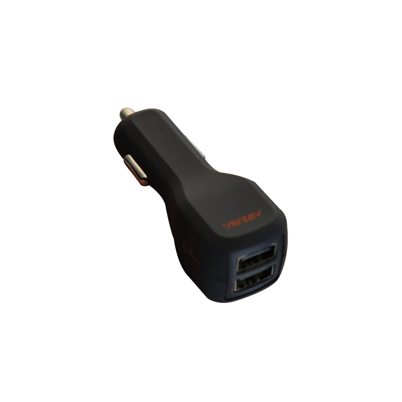 Ventev Dashport Dual Port Car Charger with Apple 30-Pin Cable - Matte Gray - Ventev - Simple Cell Shop, Free shipping from Maryland!