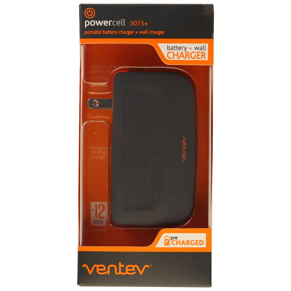Ventev Powercell (3015+) 3000mAh Portable Battery & Wall Charger Device - Gray - Ventev - Simple Cell Shop, Free shipping from Maryland!