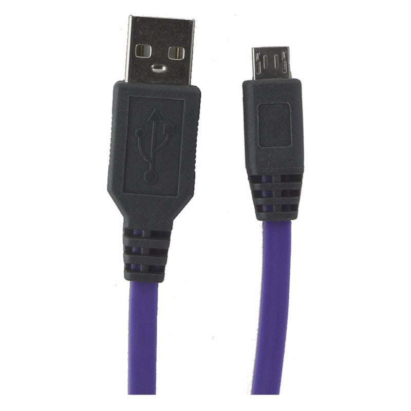 Ventev (565599) 3.3Ft Charge & Sync Flat Cable for Micro USB Devices-Purple/Gray - Ventev - Simple Cell Shop, Free shipping from Maryland!
