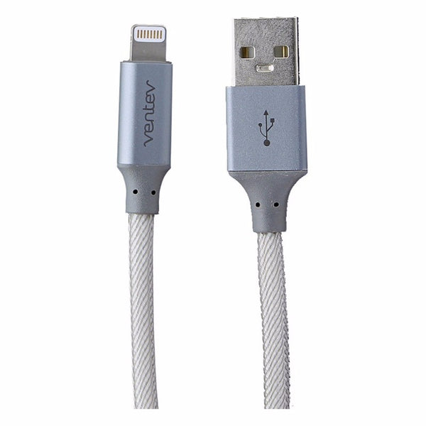 Ventev (539994) 4Ft Charge/Sync Alloy Cable for iPhones - Silver/ Gray - Ventev - Simple Cell Shop, Free shipping from Maryland!