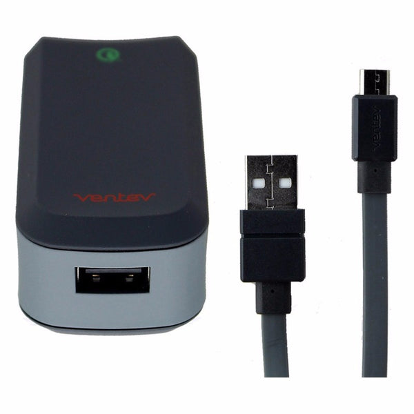Ventev ( 539205 ) 3.3Ft Wall Charger & Cable for Micro USB Devices  - Gray - Ventev - Simple Cell Shop, Free shipping from Maryland!