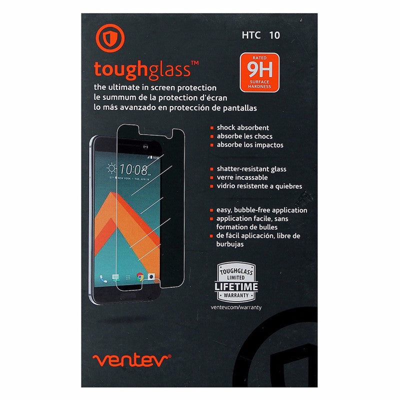 Ventev ToughGlass Series 9H Tempered Glass Screen Protector for HTC 10 - Clear - Ventev - Simple Cell Shop, Free shipping from Maryland!