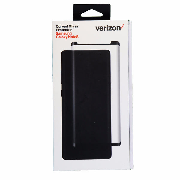 Verizon Curved Glass Screen Protector for Samsung Galaxy Note 8 - Clear/Black - Verizon - Simple Cell Shop, Free shipping from Maryland!