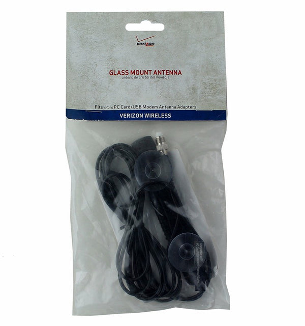 Verizon 12Ft Glass Mount PC Modem Antenna Extension with Suction Cups - Verizon - Simple Cell Shop, Free shipping from Maryland!