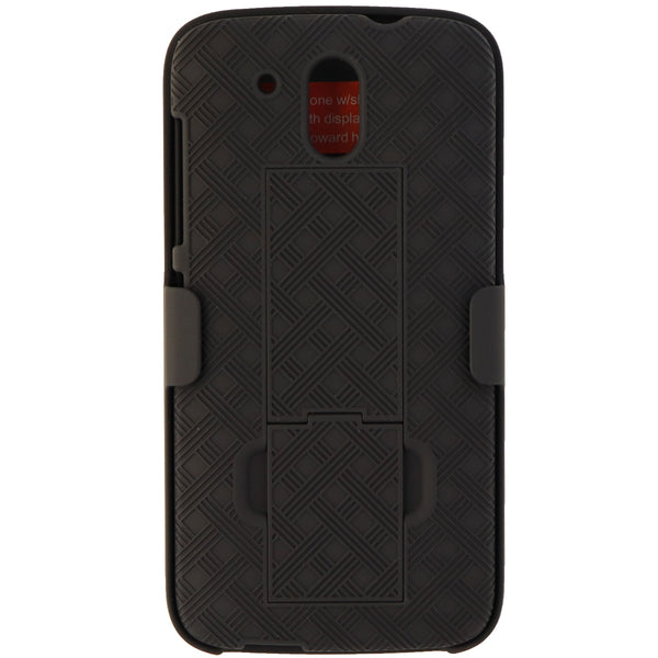 Verizon Shell Holster Combo Protective Case Cover for HTC Desire 526 - Black - Verizon - Simple Cell Shop, Free shipping from Maryland!