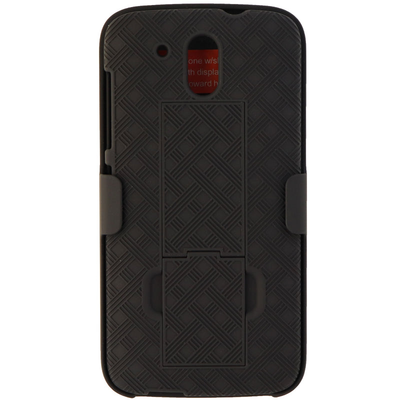 Verizon Shell Holster Combo Protective Case Cover for HTC Desire 526 - Black - Verizon - Simple Cell Shop, Free shipping from Maryland!