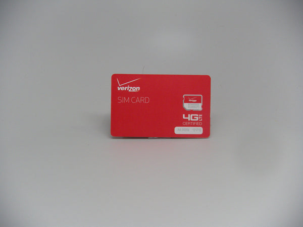 Verizon Wireless 4G LTE Certified MICRO SIM Card (BULKSIM3FF-A) - Verizon - Simple Cell Shop, Free shipping from Maryland!