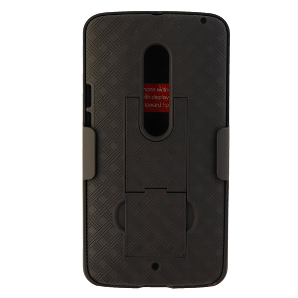 Verizon Hardshell Case and Belt Holster Combo for Motorola Droid Maxx 2 - Black - Verizon - Simple Cell Shop, Free shipping from Maryland!