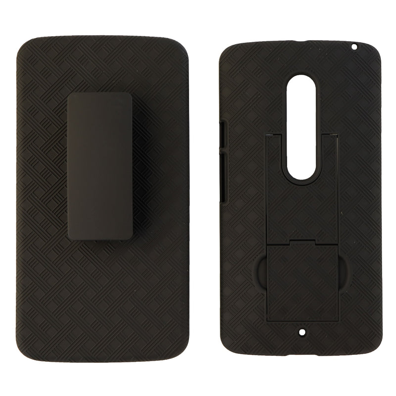 Verizon Hardshell Case and Belt Holster Combo for Motorola Droid Maxx 2 - Black - Verizon - Simple Cell Shop, Free shipping from Maryland!