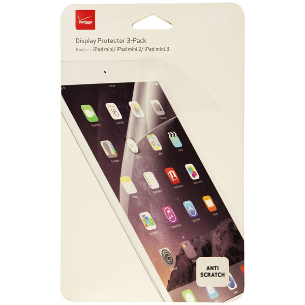 Verizon Anti-Scratch Display Screen Protector 3 Pack Apple iPad mini 2 3 - Clear - Verizon - Simple Cell Shop, Free shipping from Maryland!